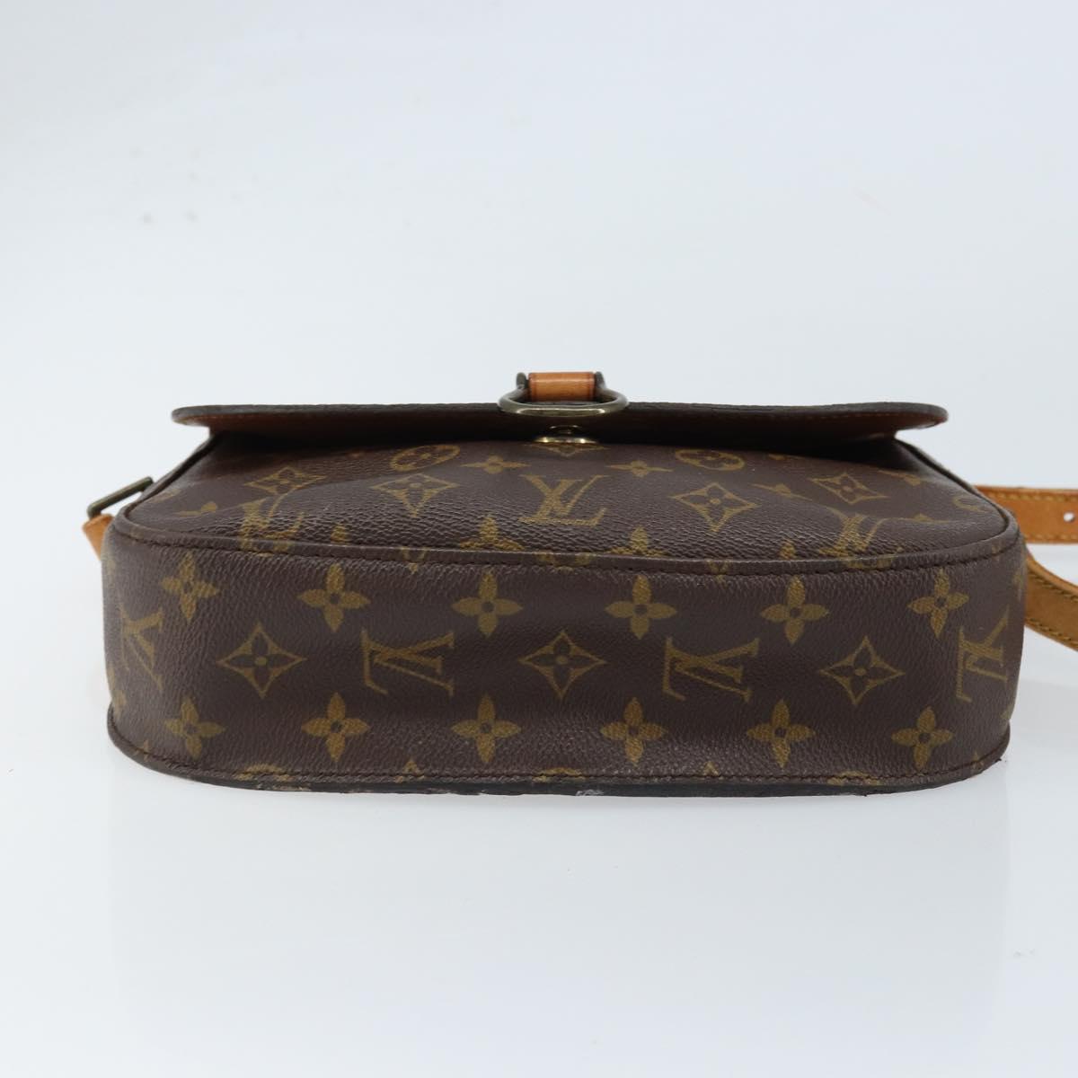LOUIS VUITTON Monogram Saint Cloud GM Shoulder Bag M51242 LV Auth LNZ157