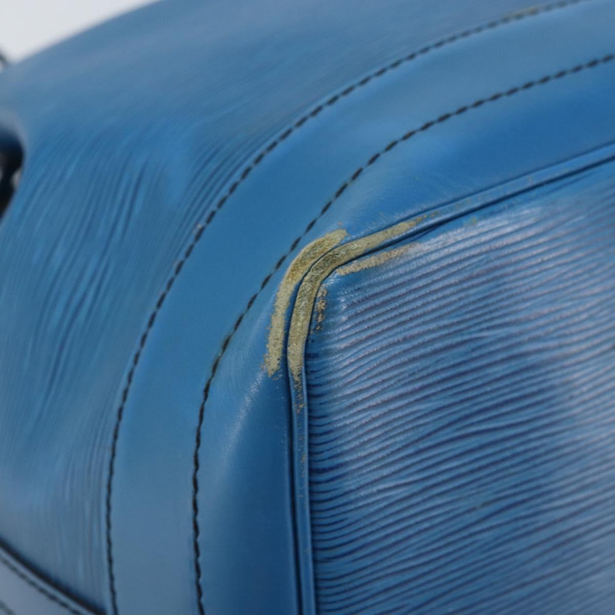 LOUIS VUITTON Epi Noe Shoulder Bag Toledo Blue M44005 LV Auth LNZ167