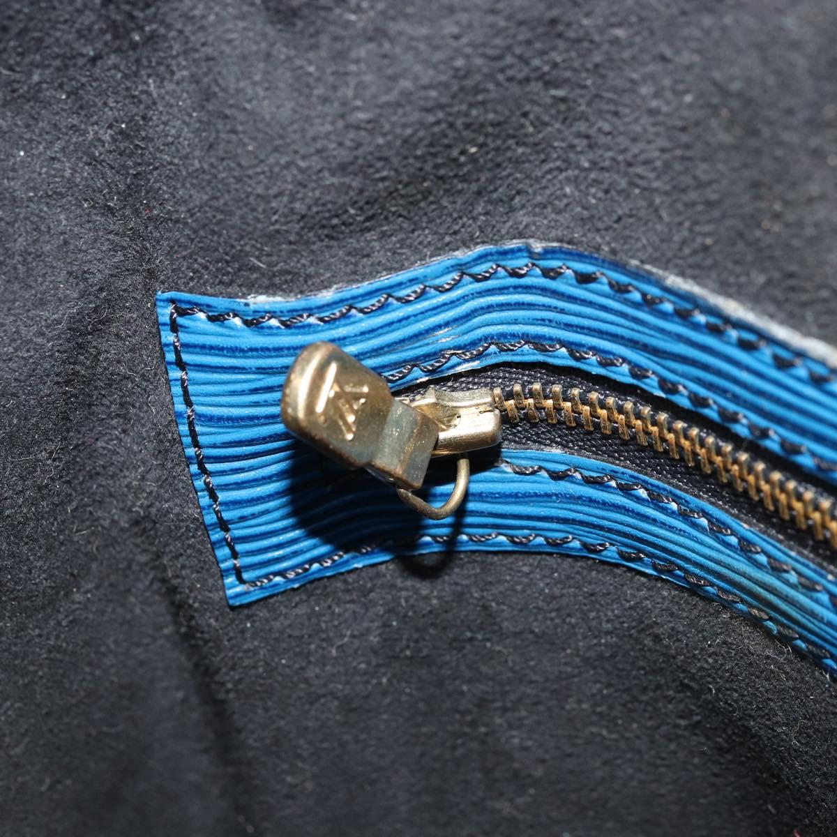 LOUIS VUITTON Epi Noe Shoulder Bag Toledo Blue M44005 LV Auth LNZ167