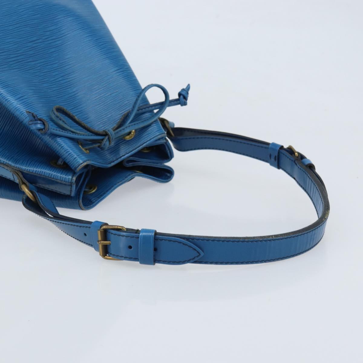 LOUIS VUITTON Epi Noe Shoulder Bag Toledo Blue M44005 LV Auth LNZ167
