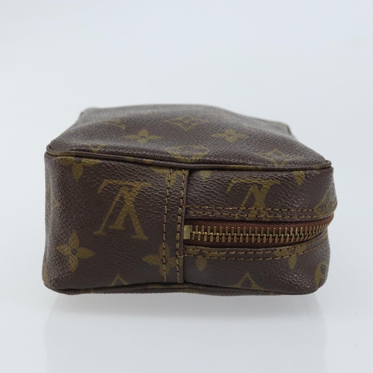 LOUIS VUITTON Monogram Trousse Toilette 18 Pouch M47526 LV Auth LNZ171