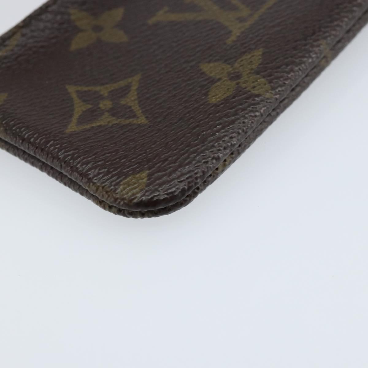 LOUIS VUITTON Monogram Pochette Cles Coin Purse M62650 LV Auth LNZ174