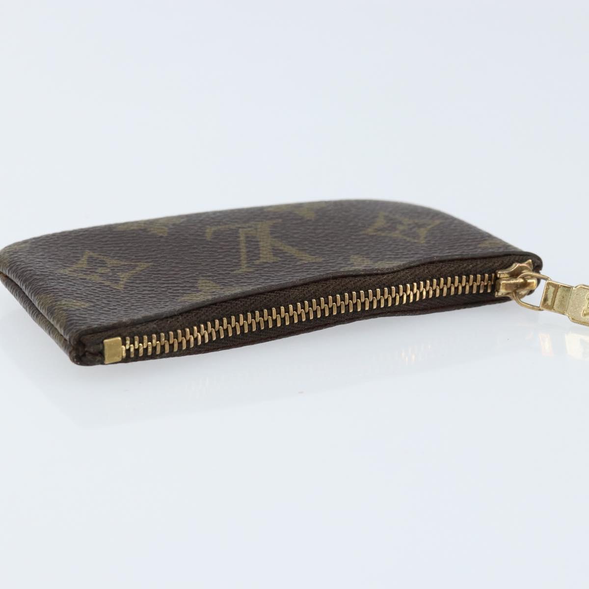 LOUIS VUITTON Monogram Pochette Cles Coin Purse M62650 LV Auth LNZ174