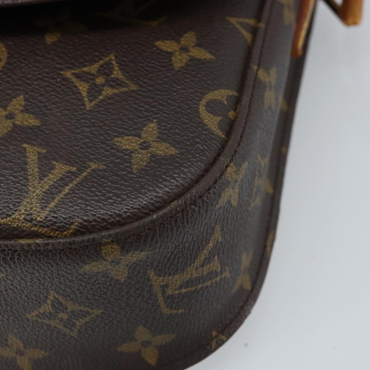 LOUIS VUITTON Monogram Saint Cloud GM Shoulder Bag M51242 LV Auth LNZ193