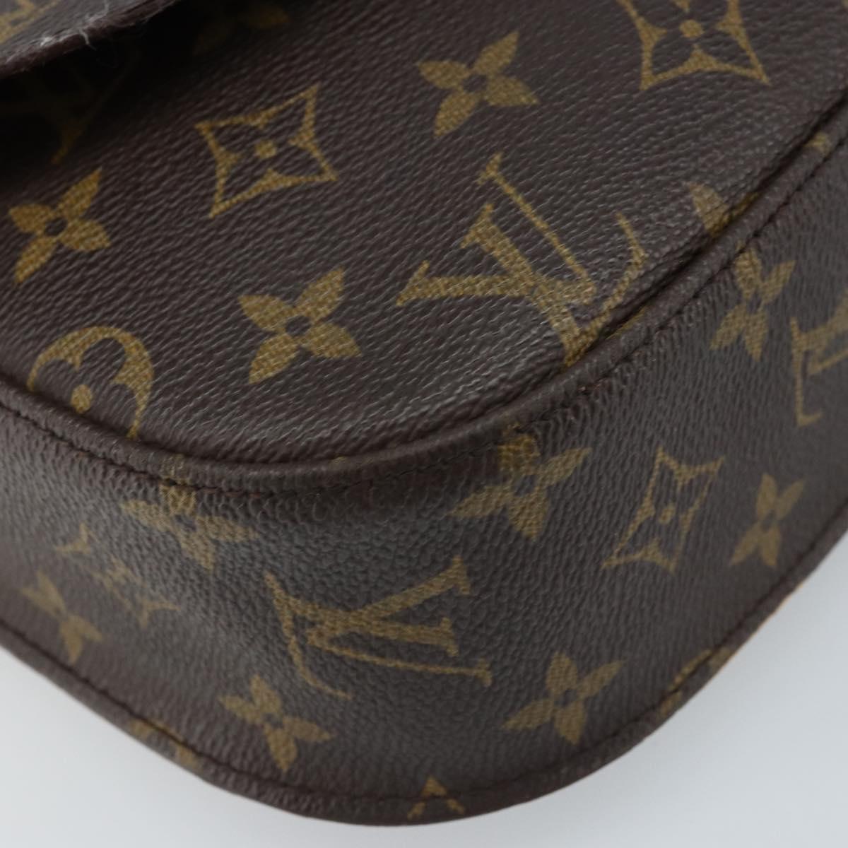 LOUIS VUITTON Monogram Saint Cloud GM Shoulder Bag M51242 LV Auth LNZ193