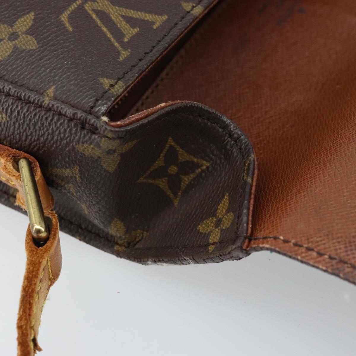 LOUIS VUITTON Monogram Saint Cloud GM Shoulder Bag M51242 LV Auth LNZ193