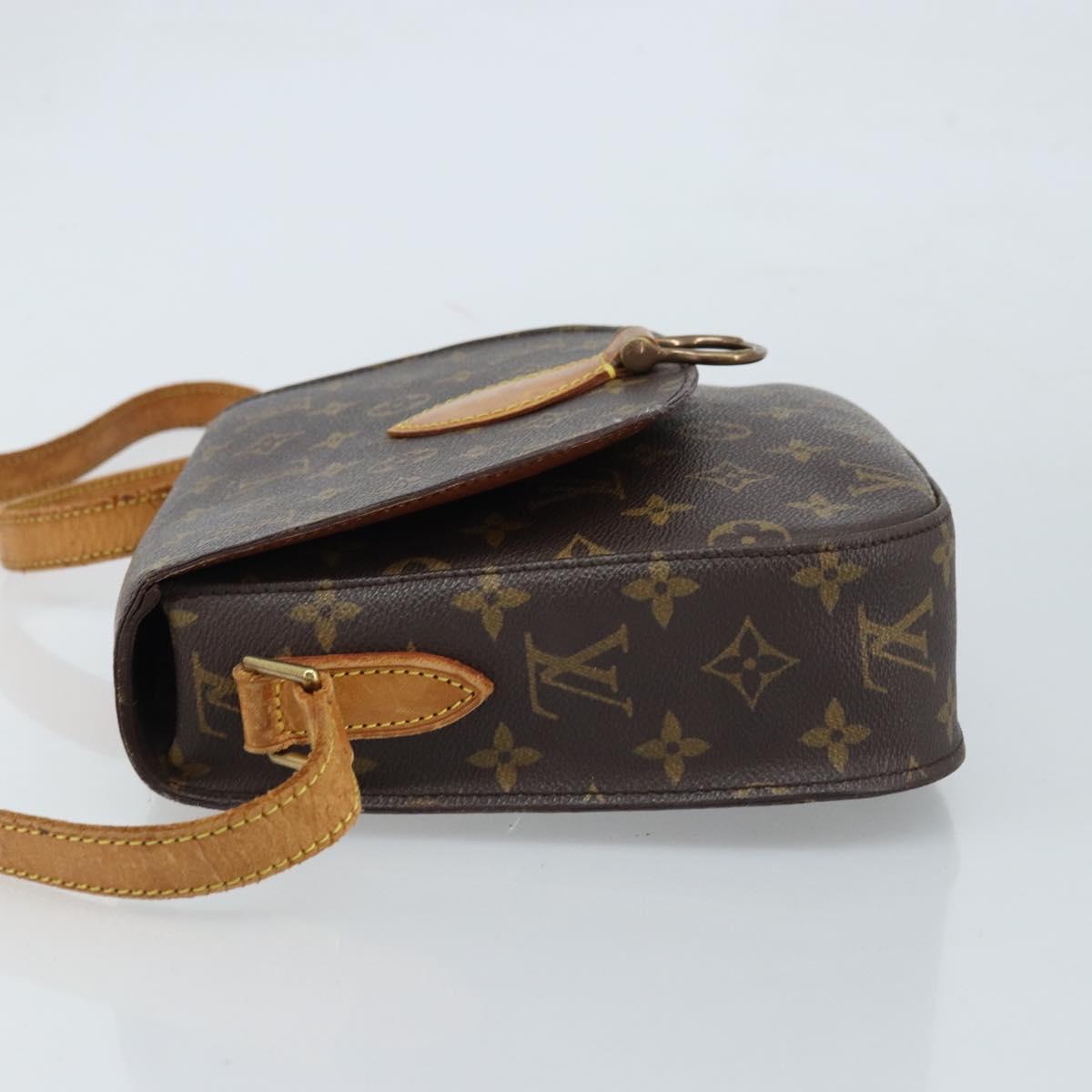 LOUIS VUITTON Monogram Saint Cloud GM Shoulder Bag M51242 LV Auth LNZ193