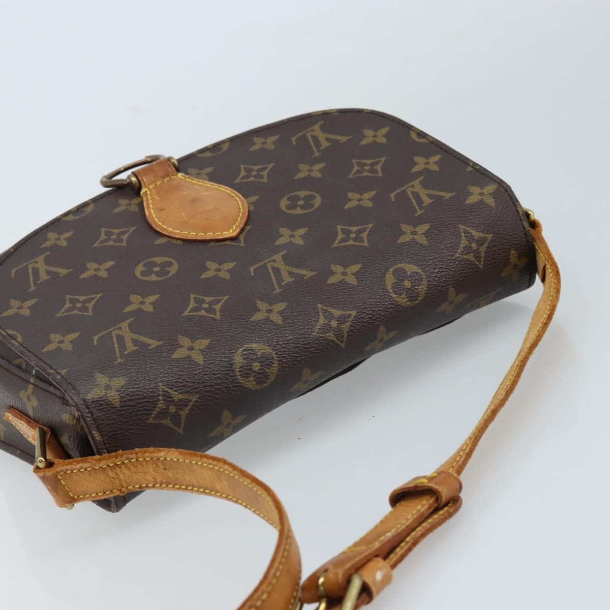 LOUIS VUITTON Monogram Saint Cloud GM Shoulder Bag M51242 LV Auth LNZ193