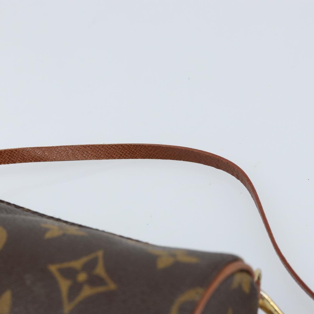 LOUIS VUITTON Monogram Papillon Pouch LV Auth LNZ201