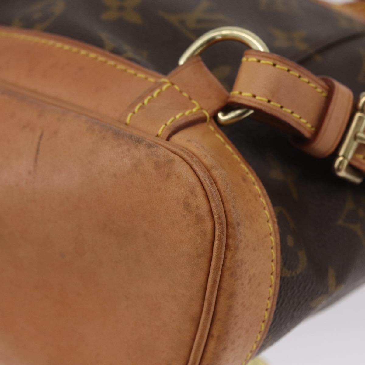 LOUIS VUITTON Monogram Montsouris PM Backpack M51137 LV Auth LNZ202V
