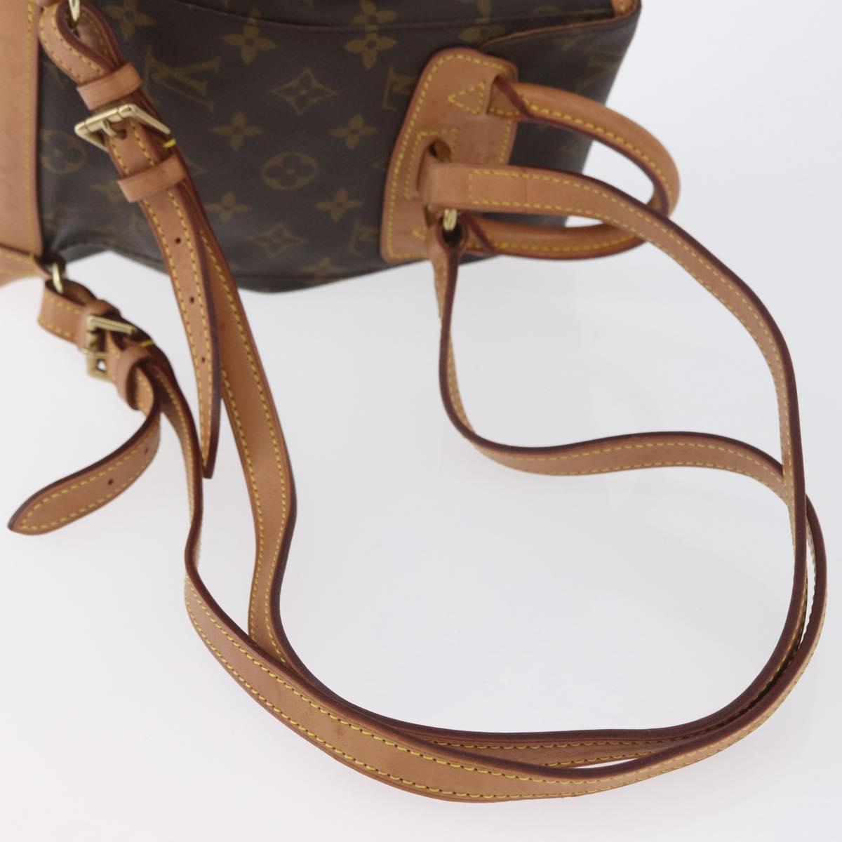 LOUIS VUITTON Monogram Montsouris PM Backpack M51137 LV Auth LNZ202V