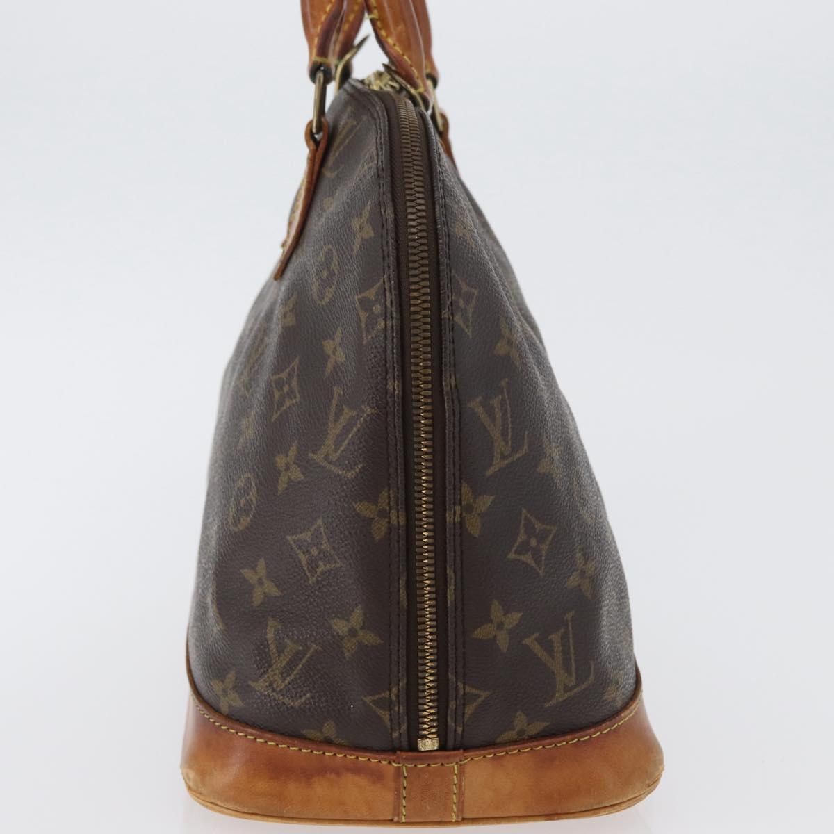 LOUIS VUITTON Monogram Alma Hand Bag M51130 LV Auth LNZ229
