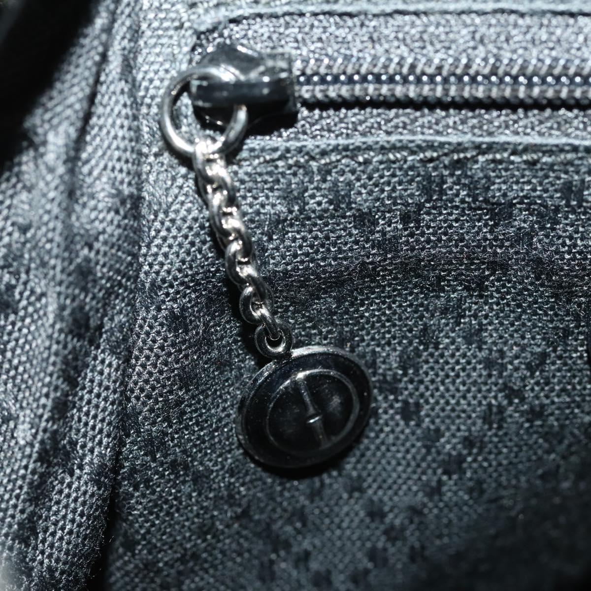 GUCCI Bamboo Backpack Patent leather Black Gold 003 2058 0030 Auth LNZ235