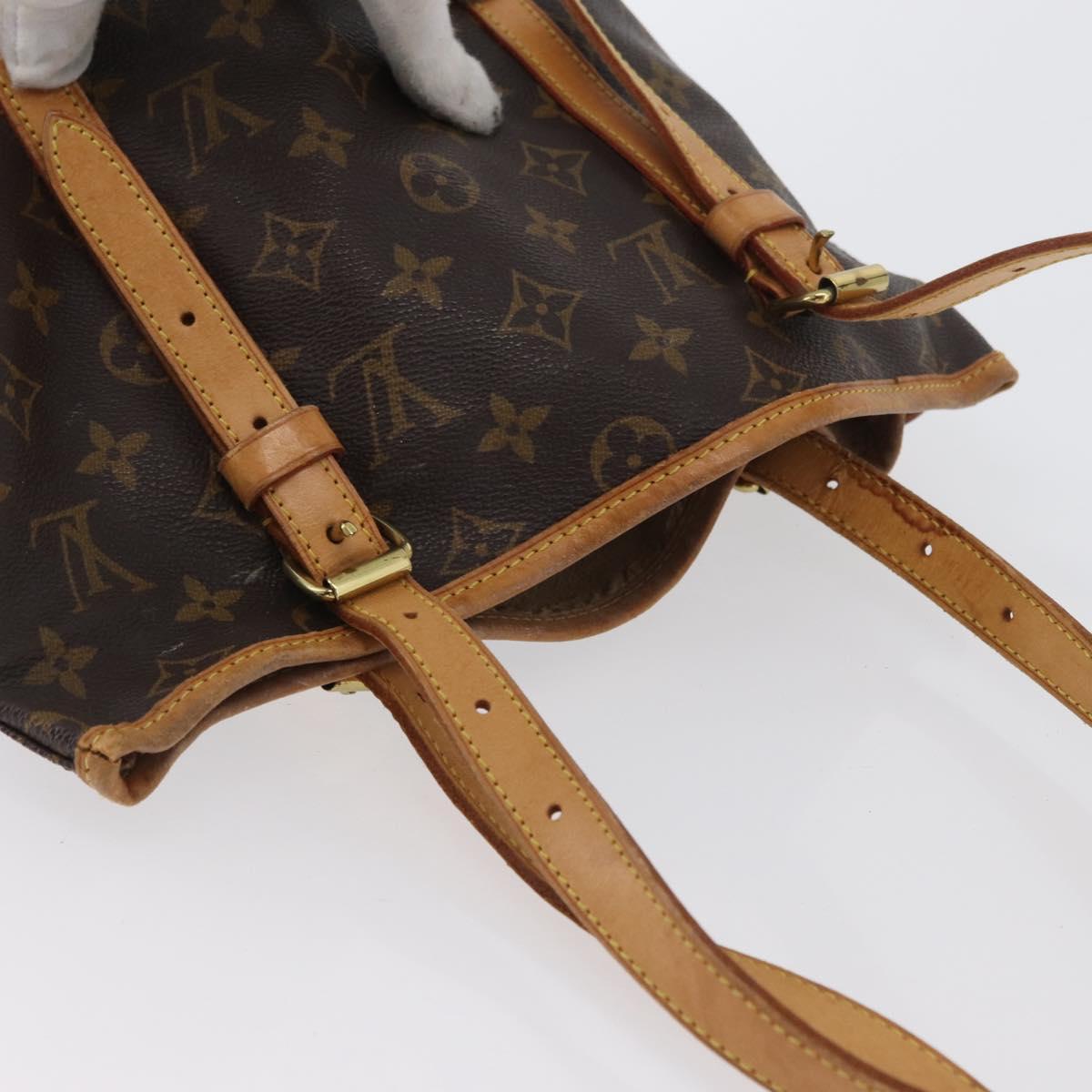 LOUIS VUITTON Monogram Bucket GM Shoulder Bag M42236 LV Auth LNZ244