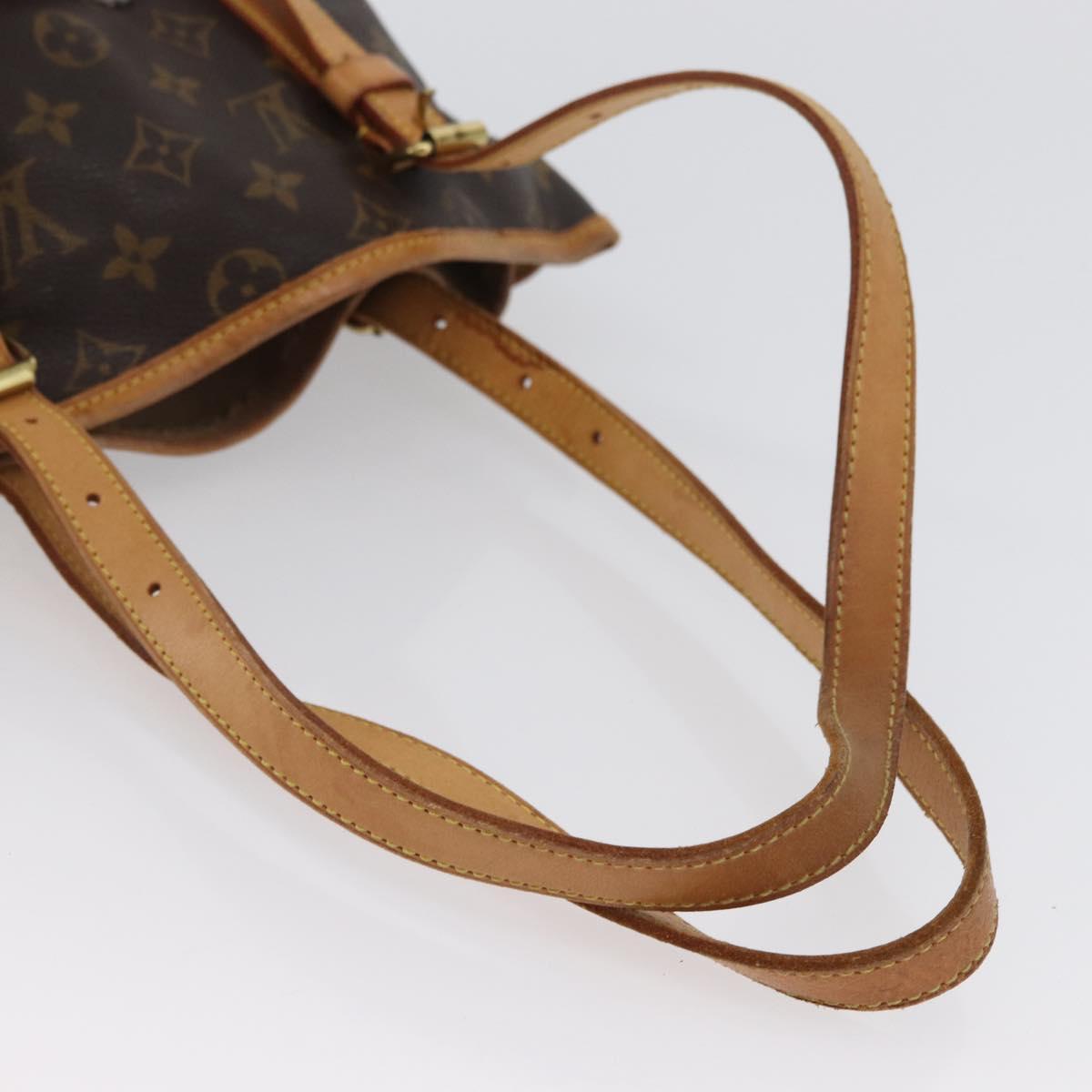 LOUIS VUITTON Monogram Bucket GM Shoulder Bag M42236 LV Auth LNZ244