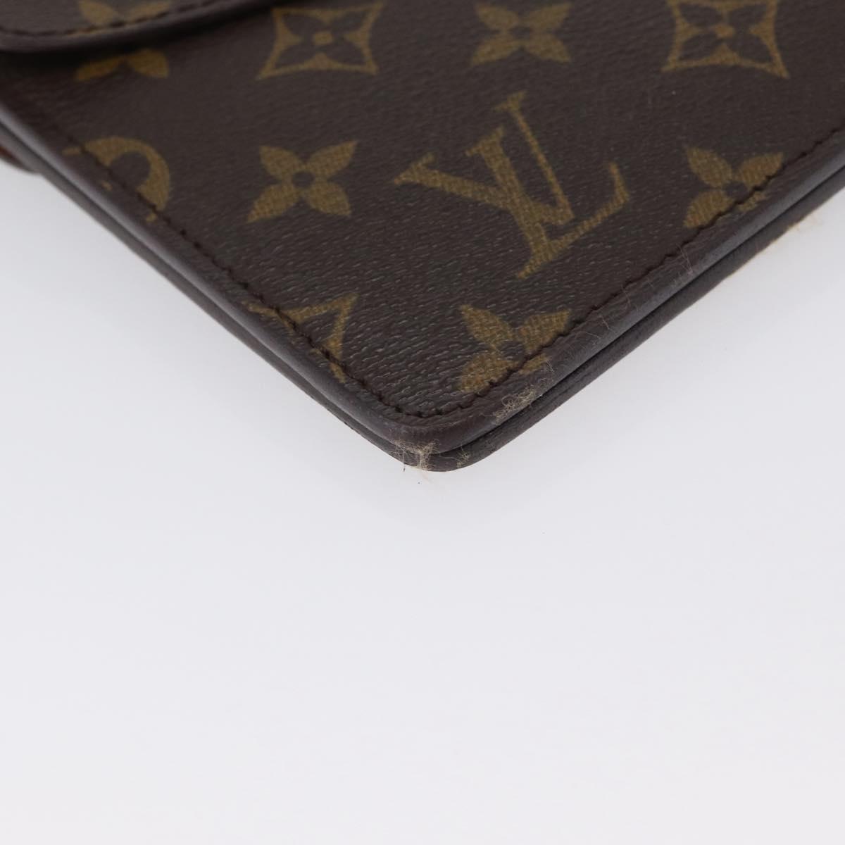 LOUIS VUITTON Monogram Double Rabat Shoulder Bag M51815 LV Auth LNZ263