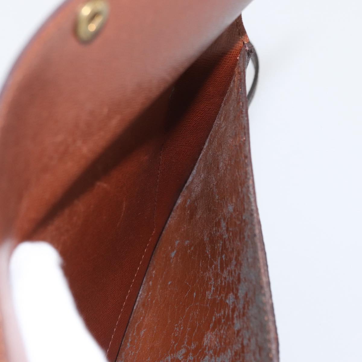 LOUIS VUITTON Monogram Double Rabat Shoulder Bag M51815 LV Auth LNZ263