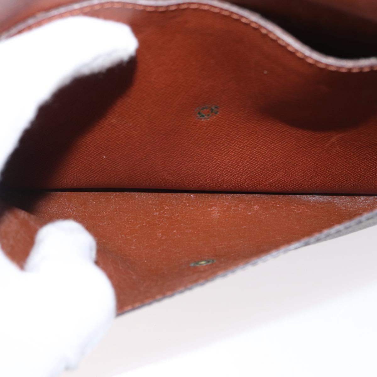 LOUIS VUITTON Monogram Double Rabat Shoulder Bag M51815 LV Auth LNZ263