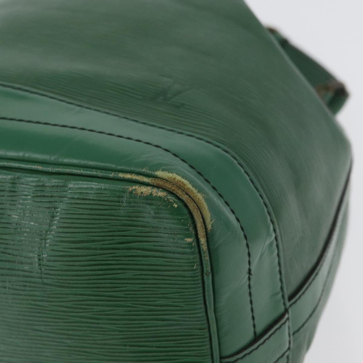 LOUIS VUITTON Epi Noe Shoulder Bag Green M44004 LV Auth LNZ274