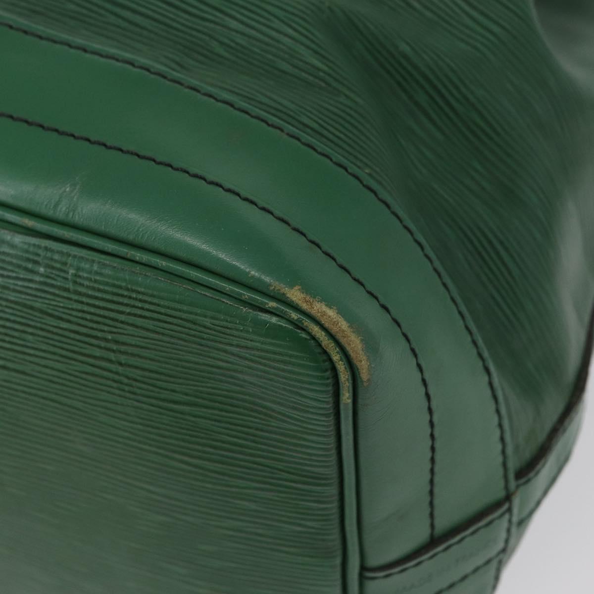 LOUIS VUITTON Epi Noe Shoulder Bag Green M44004 LV Auth LNZ274