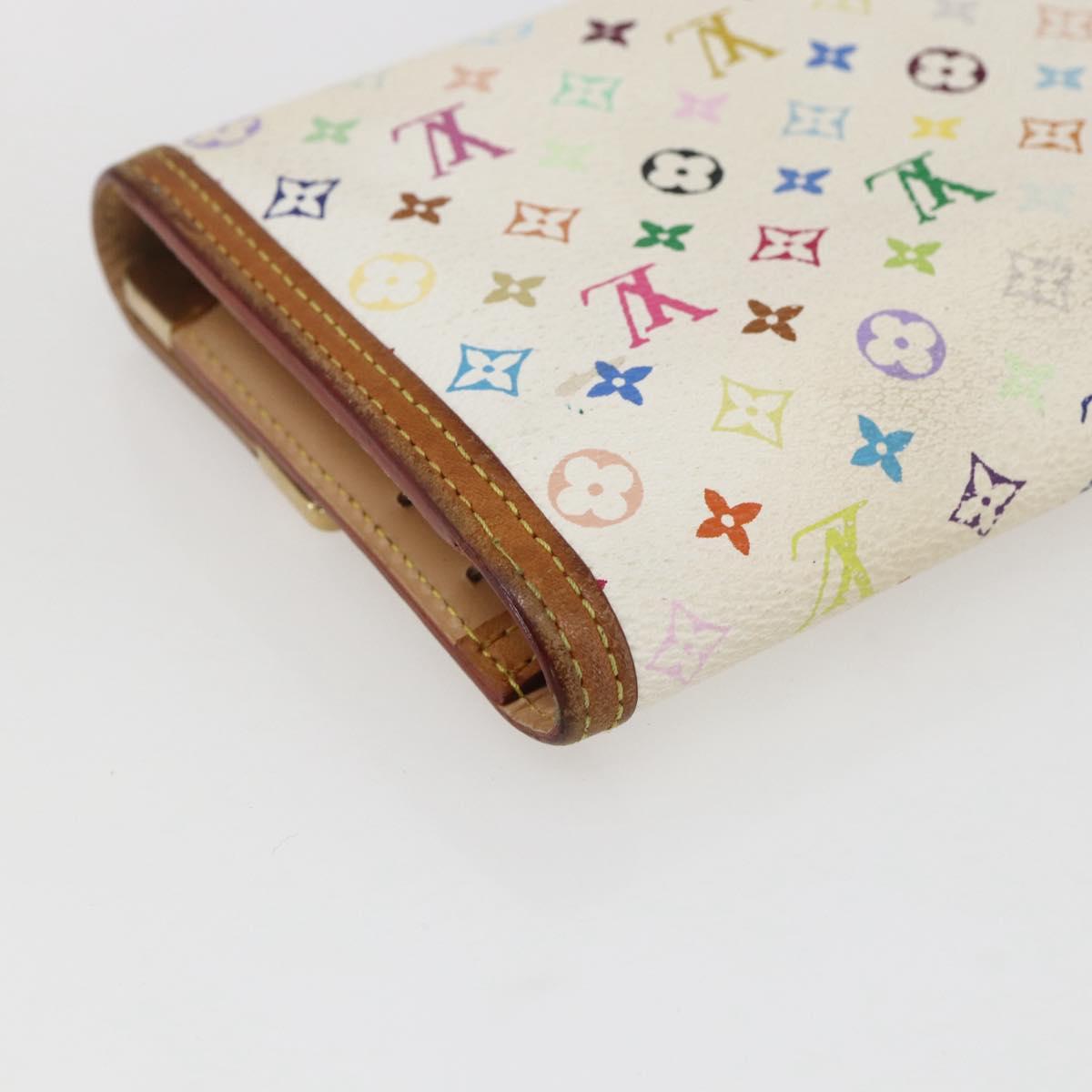 LOUIS VUITTON Multicolor Porte Tresor International Wallet M92659 LV Auth LNZ277