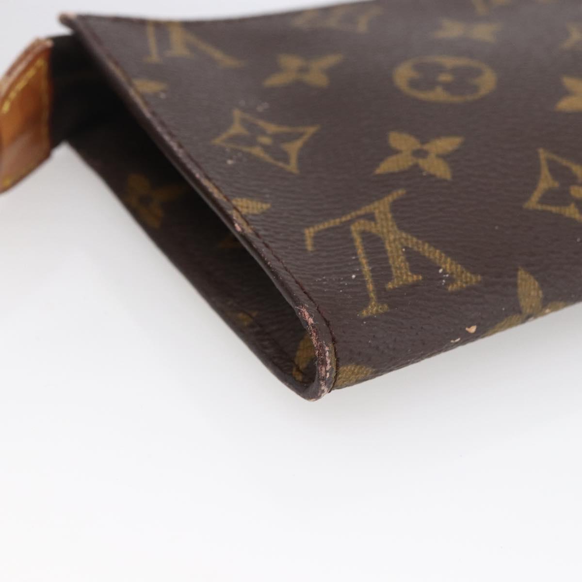 LOUIS VUITTON Monogram Bucket GM Accessory Pouch LV Auth LNZ313