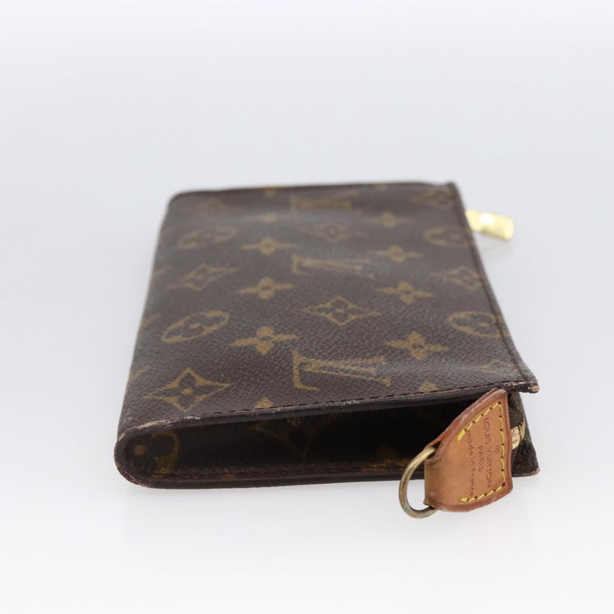 LOUIS VUITTON Monogram Bucket GM Accessory Pouch LV Auth LNZ313