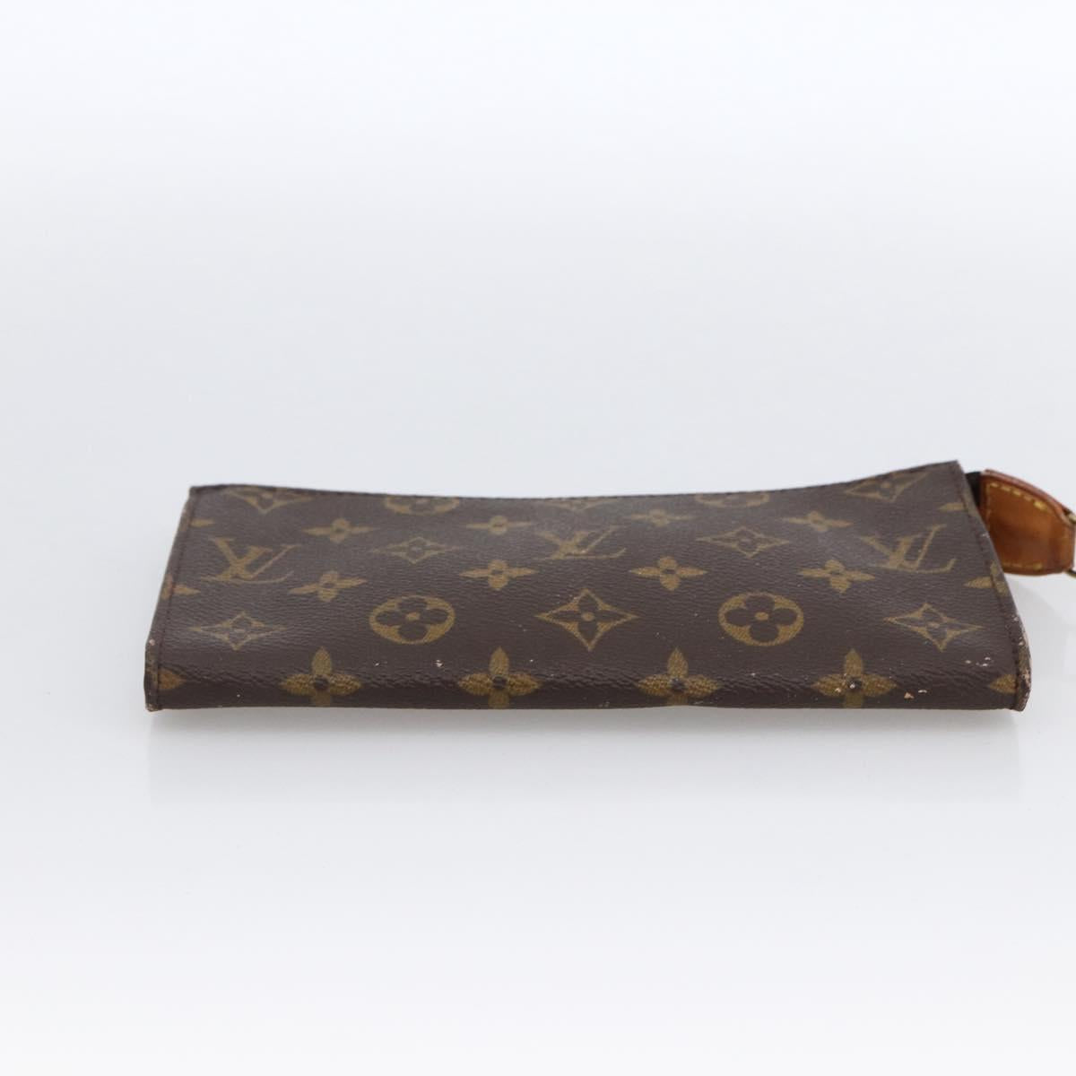LOUIS VUITTON Monogram Bucket GM Accessory Pouch LV Auth LNZ313