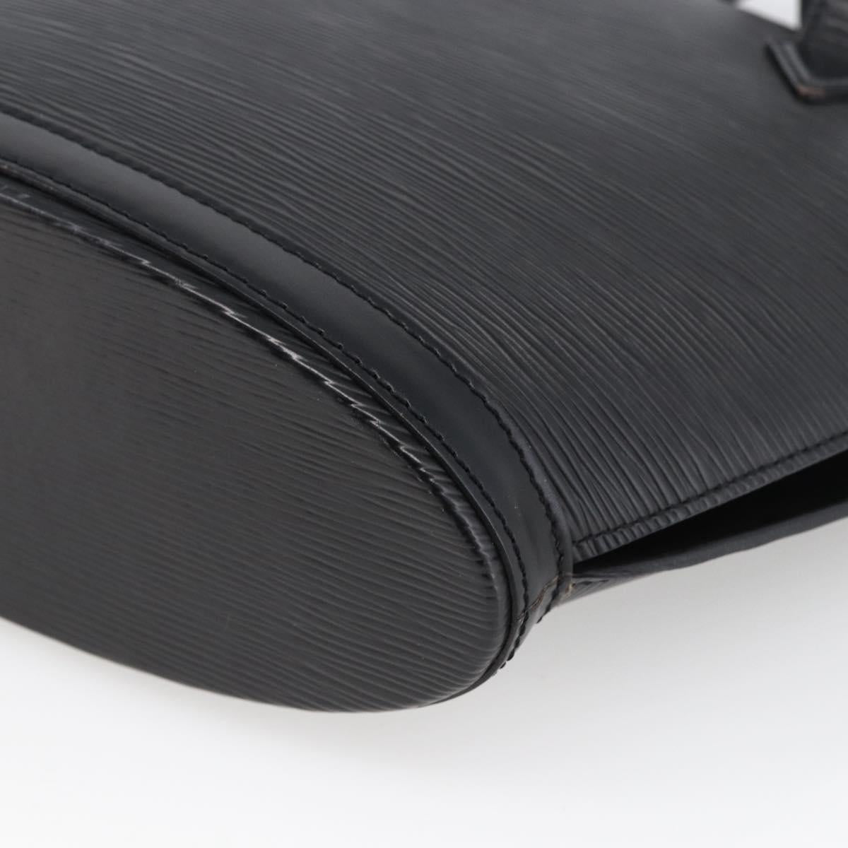 LOUIS VUITTON Epi Saint Jacques Hand Bag Black M52272 LV Auth LNZ321