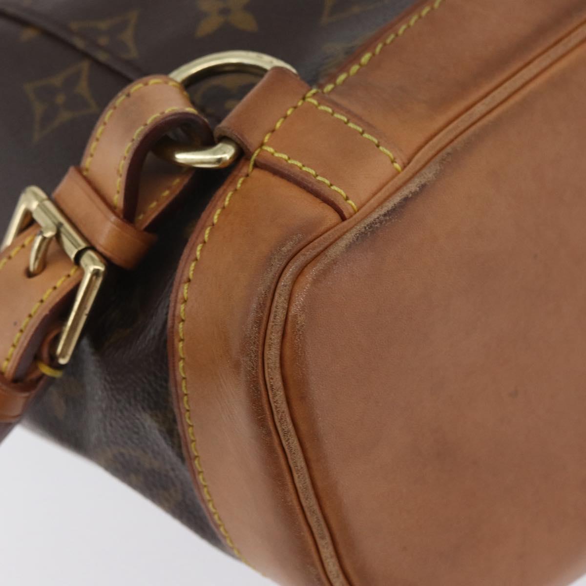 LOUIS VUITTON Monogram Montsouris MM Backpack M51136 LV Auth LNZ322