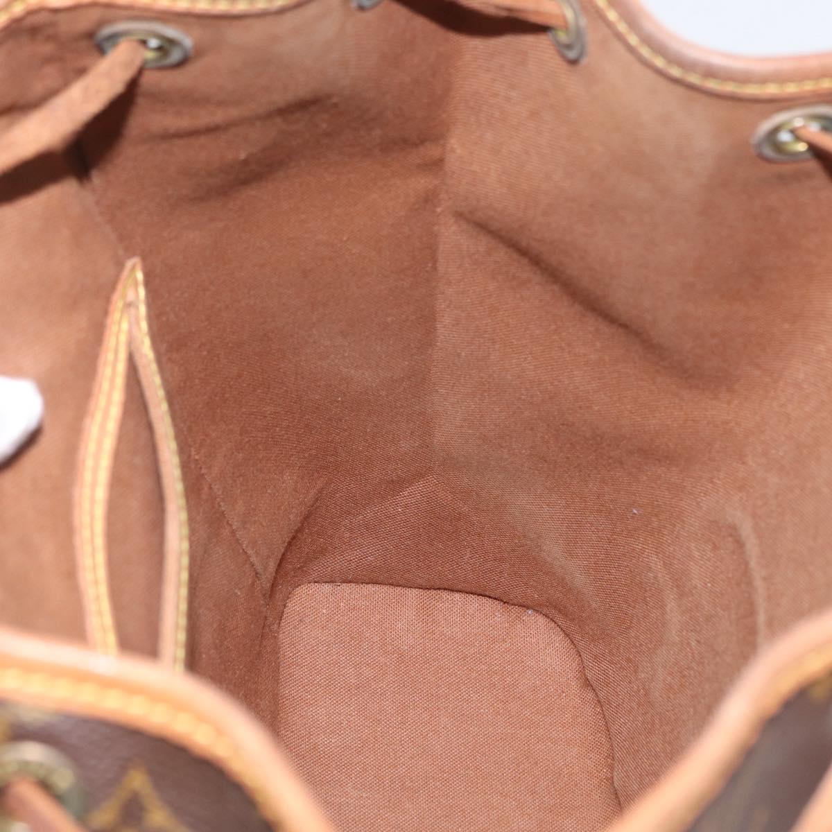 LOUIS VUITTON Monogram Montsouris MM Backpack M51136 LV Auth LNZ322