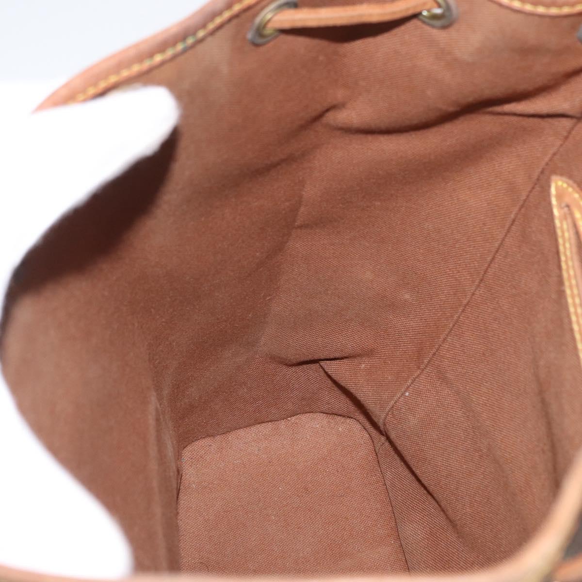 LOUIS VUITTON Monogram Montsouris MM Backpack M51136 LV Auth LNZ322