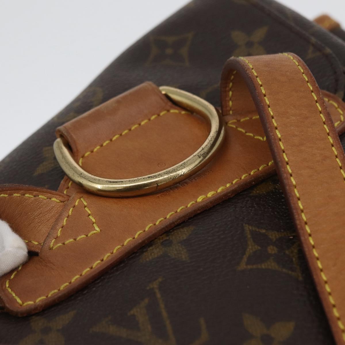 LOUIS VUITTON Monogram Montsouris MM Backpack M51136 LV Auth LNZ322