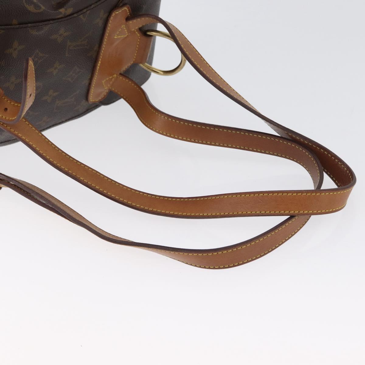 LOUIS VUITTON Monogram Montsouris MM Backpack M51136 LV Auth LNZ322