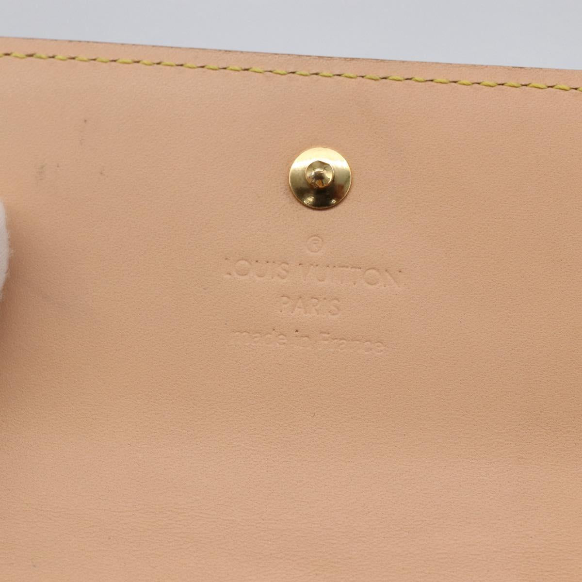LOUIS VUITTON Multicolor Porte Monnaie Billets Cartes Credit M92983 Auth LNZ364