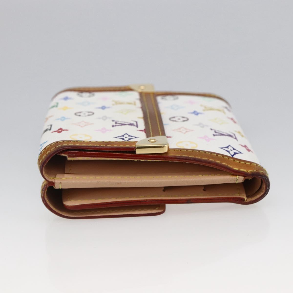 LOUIS VUITTON Multicolor Porte Monnaie Billets Cartes Credit M92983 Auth LNZ364