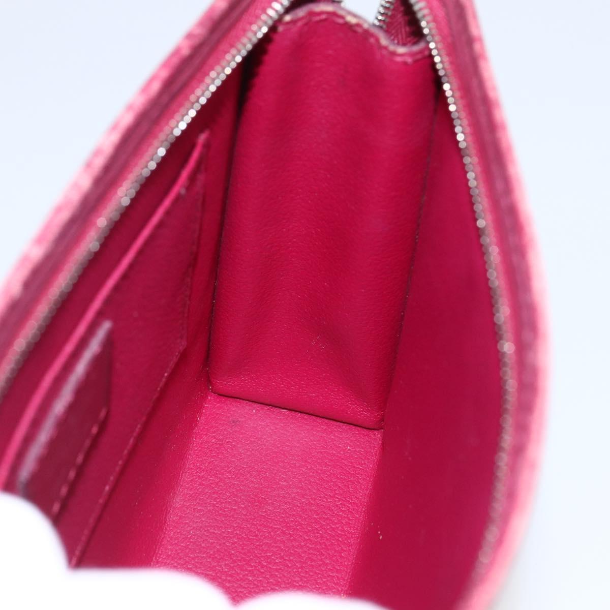 LOUIS VUITTON Epi Poche Toilette 19 Pouch Fuchsia M41080 LV Auth LNZ366