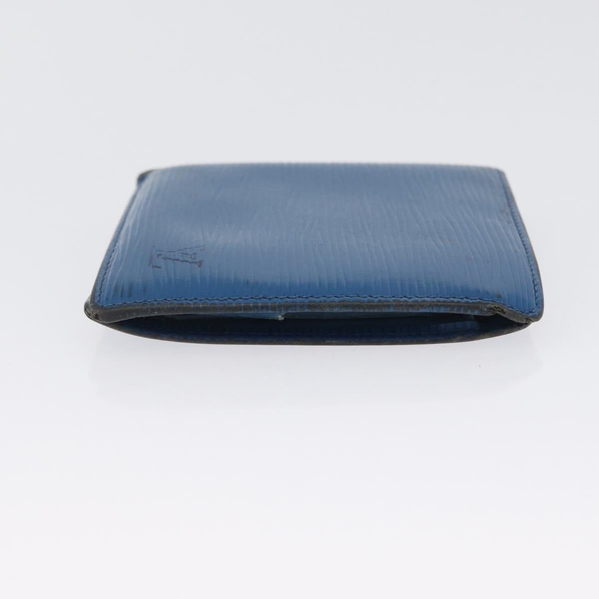 LOUIS VUITTON Epi Wallet 3 Set Red Blue LV Auth LNZ371