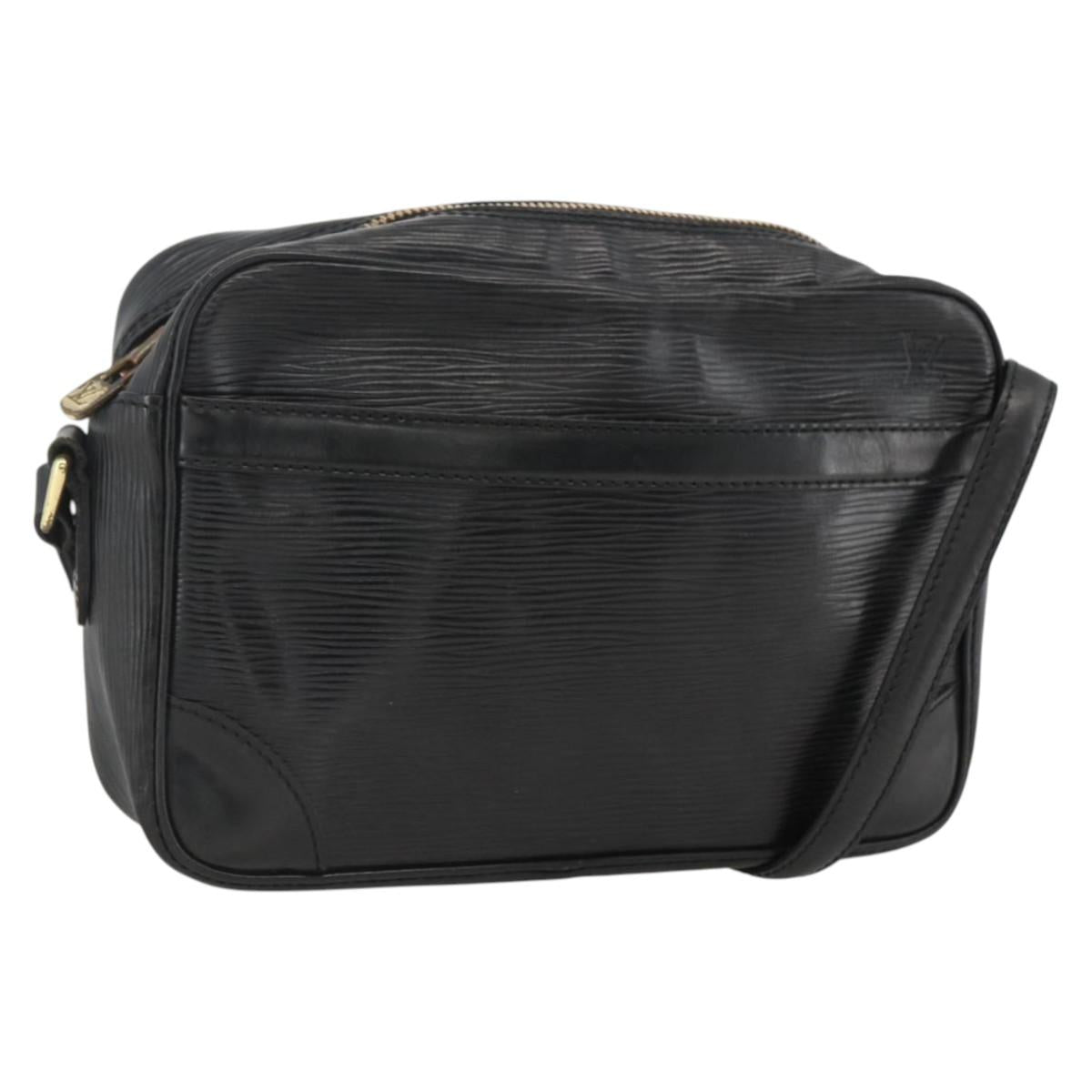 LOUIS VUITTON Epi Trocadero 23 Shoulder Bag Black M52302 LV Auth LNZ386