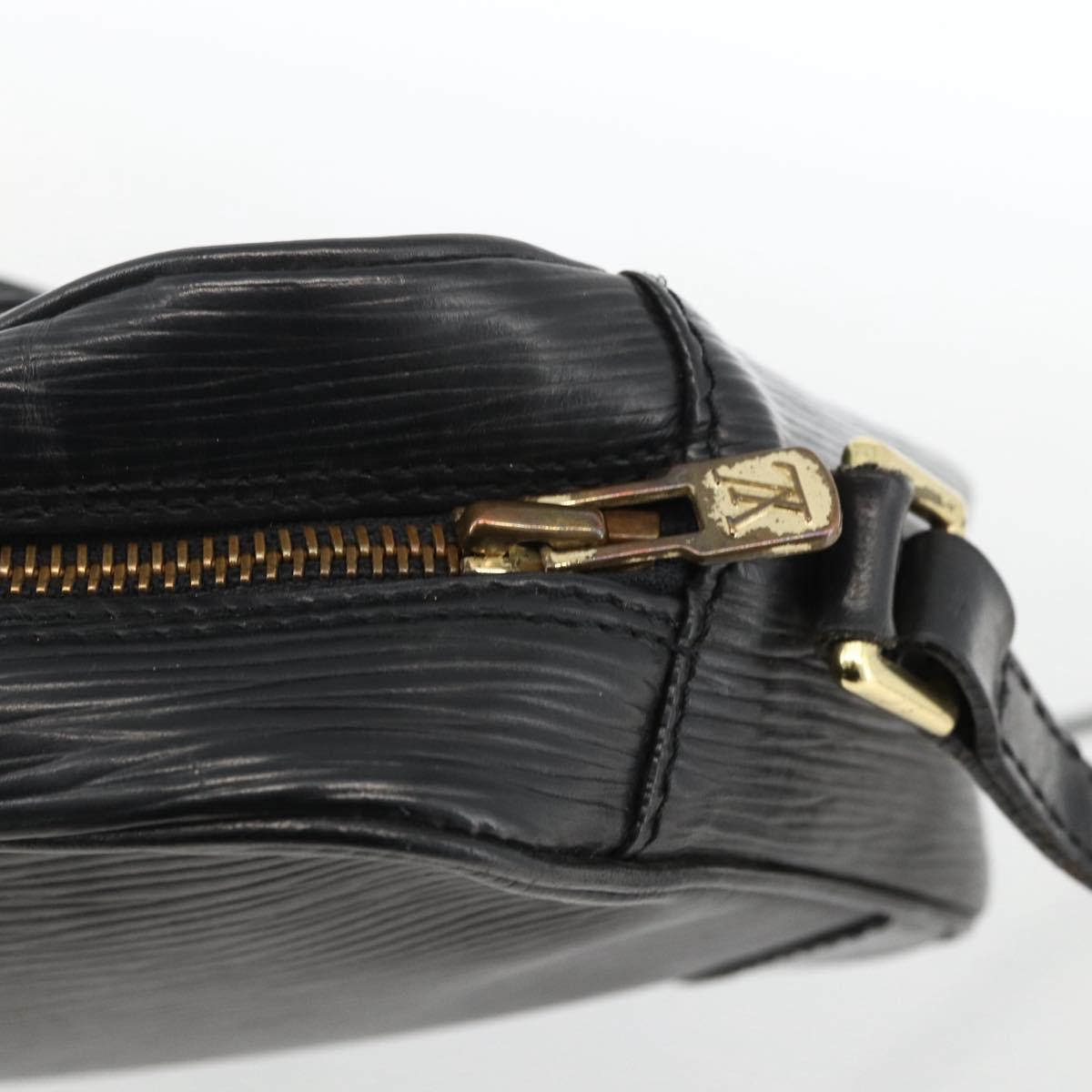 LOUIS VUITTON Epi Trocadero 23 Shoulder Bag Black M52302 LV Auth LNZ386