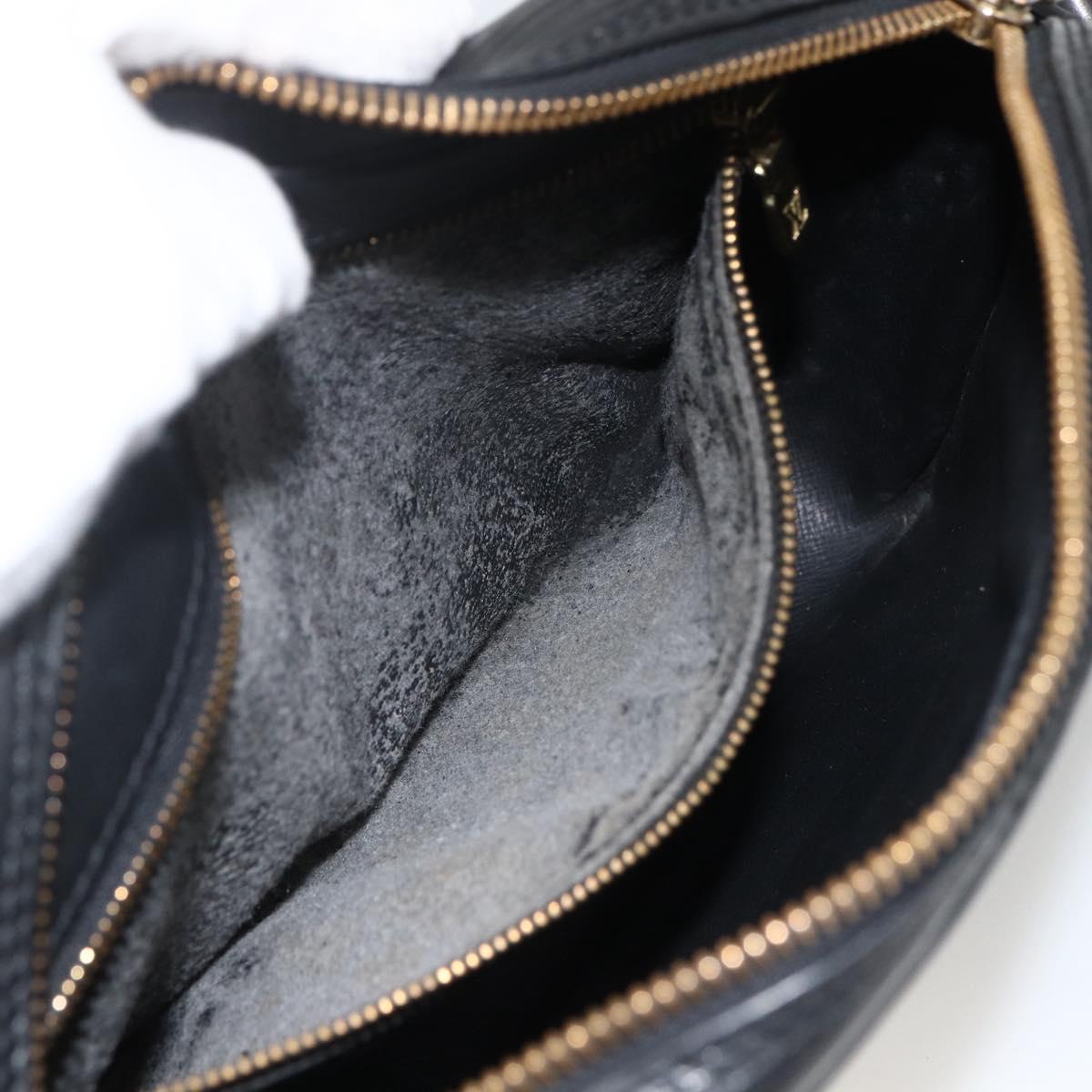 LOUIS VUITTON Epi Trocadero 23 Shoulder Bag Black M52302 LV Auth LNZ386