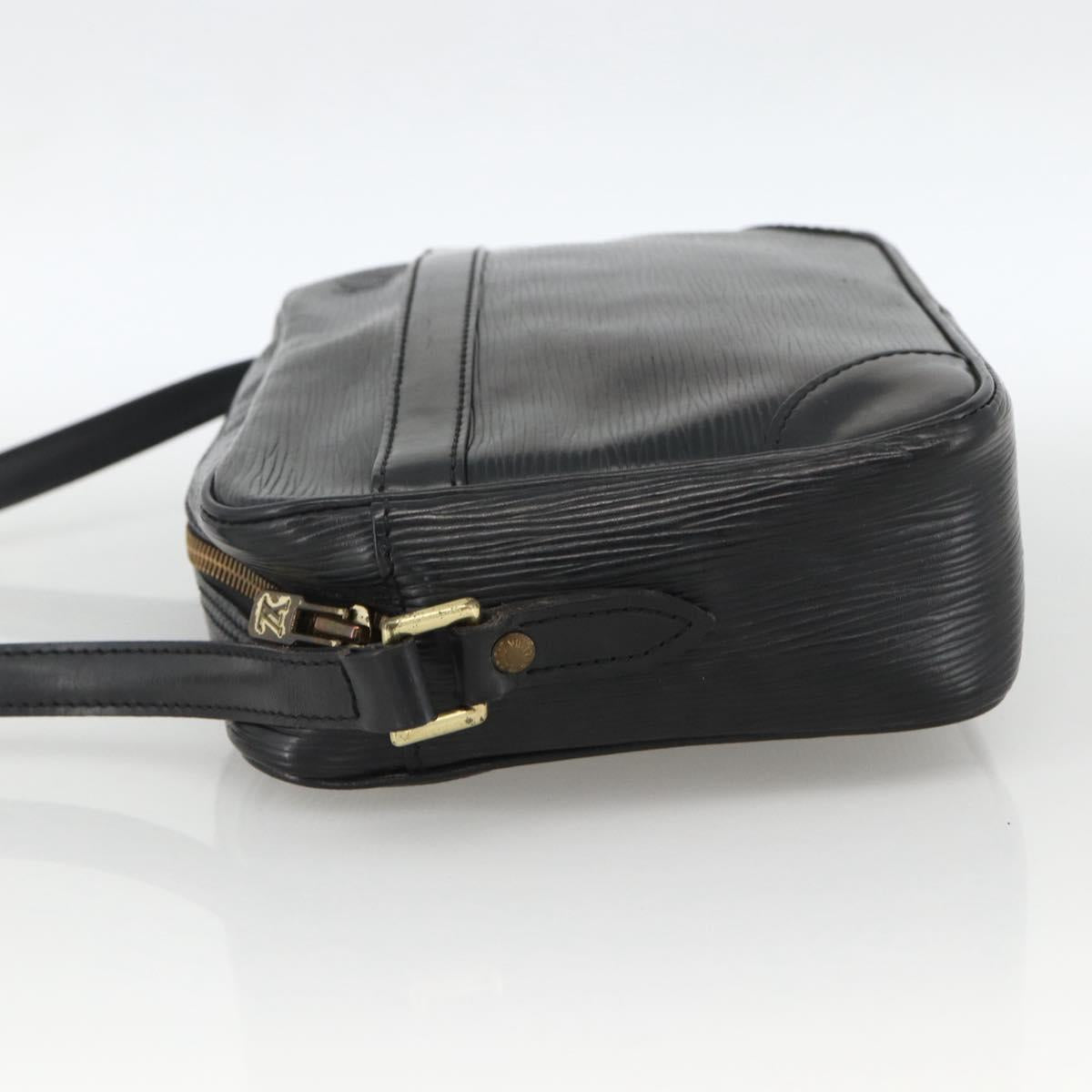 LOUIS VUITTON Epi Trocadero 23 Shoulder Bag Black M52302 LV Auth LNZ386