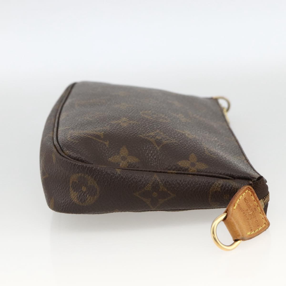 LOUIS VUITTON Monogram Pochette Accessoires Pouch M51980 LV Auth LNZ400