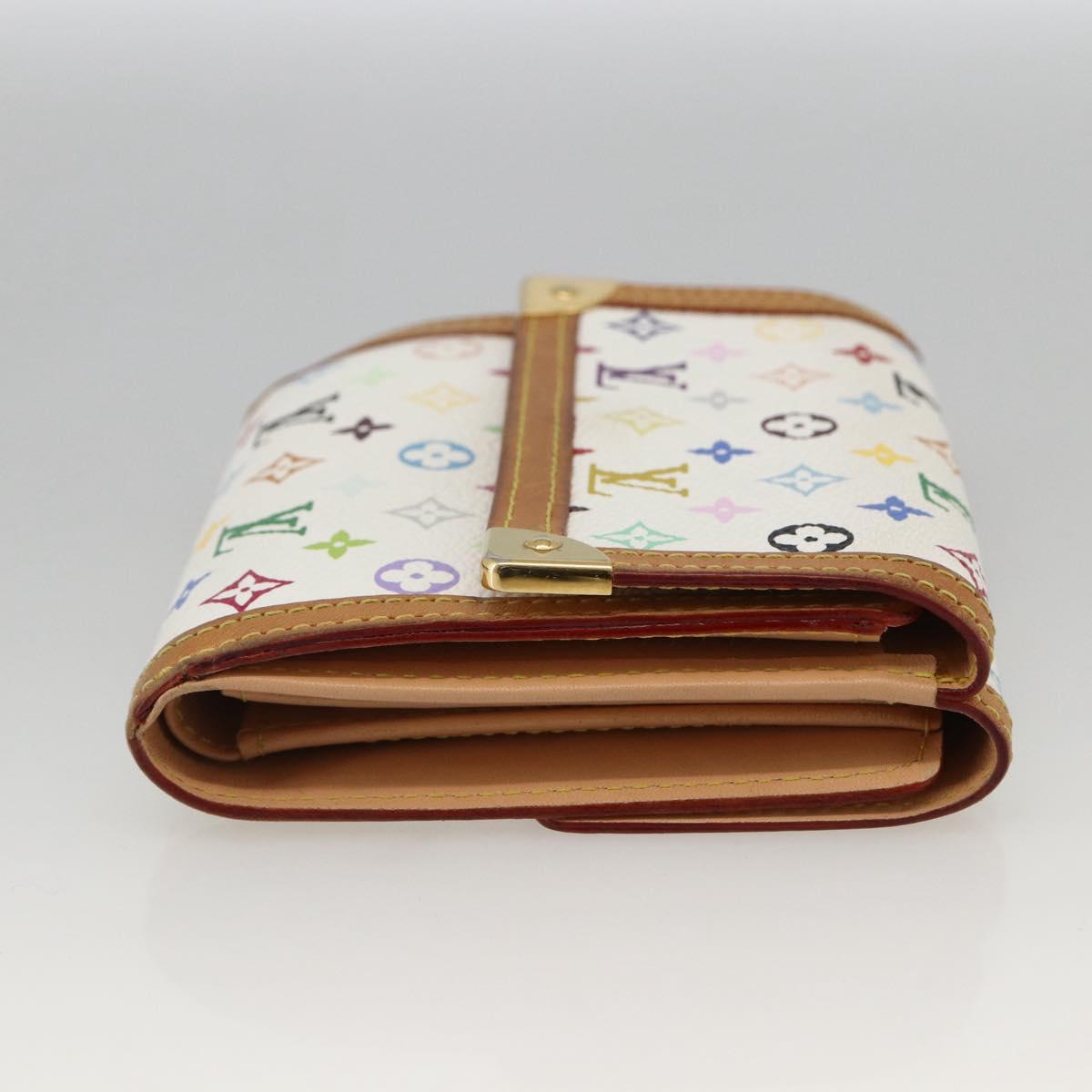 LOUIS VUITTON Multicolor Porte Monnaie Billets Cartes Credit M92983 Auth LNZ413V