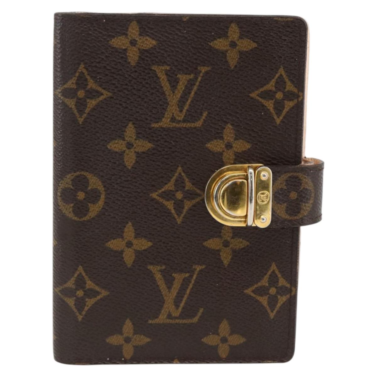 LOUIS VUITTON Monogram Agenda Koala PM Day Planner Cover Pink R21013 Auth LNZ435