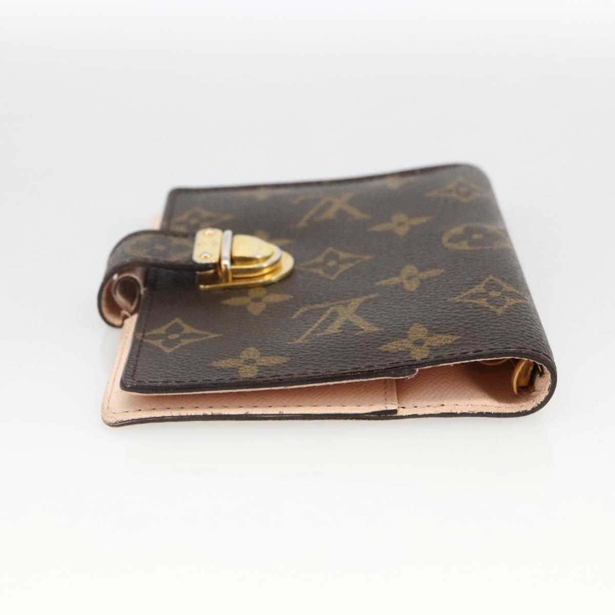 LOUIS VUITTON Monogram Agenda Koala PM Day Planner Cover Pink R21013 Auth LNZ435