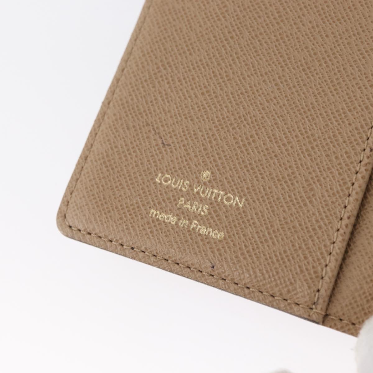 LOUIS VUITTON Monogram T&B Agenda PM Day Planner Cover R21039 LV Auth LNZ436
