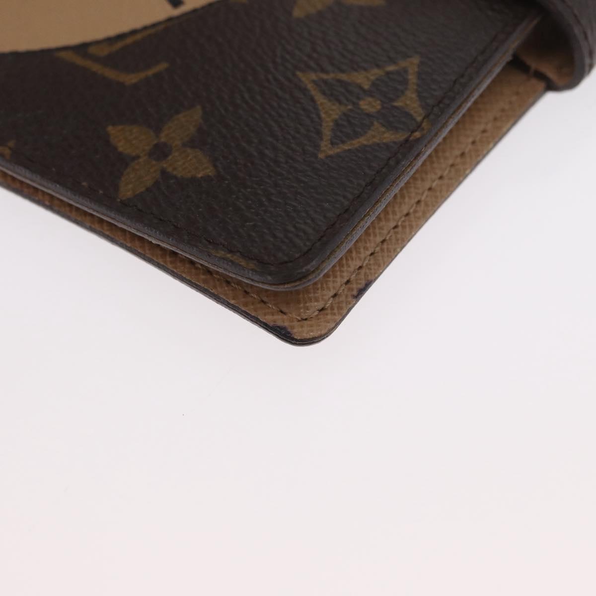 LOUIS VUITTON Monogram T&B Agenda PM Day Planner Cover R21039 LV Auth LNZ436
