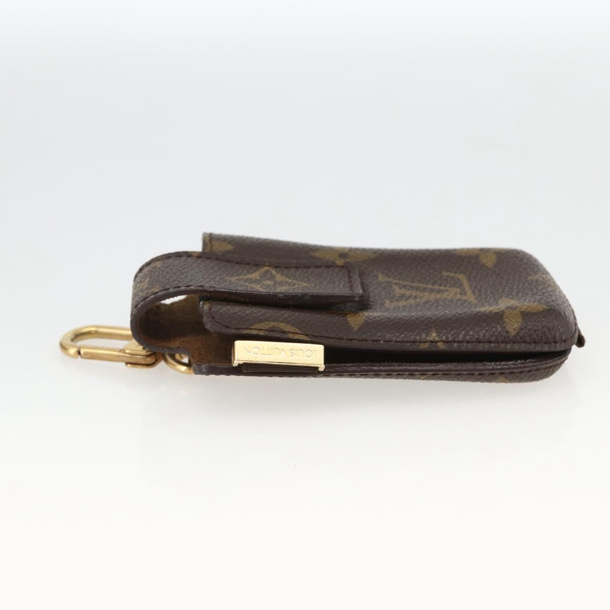 LOUIS VUITTON Etui Telephone International Cell Phone Case M63064 Auth LNZ438