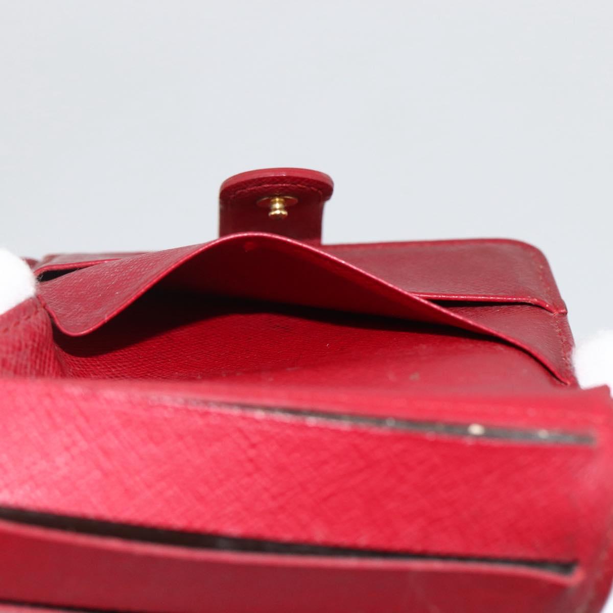 LOUIS VUITTON Monogram Cherry Compact zip Bifold Wallet M95005 LV Auth LNZ439